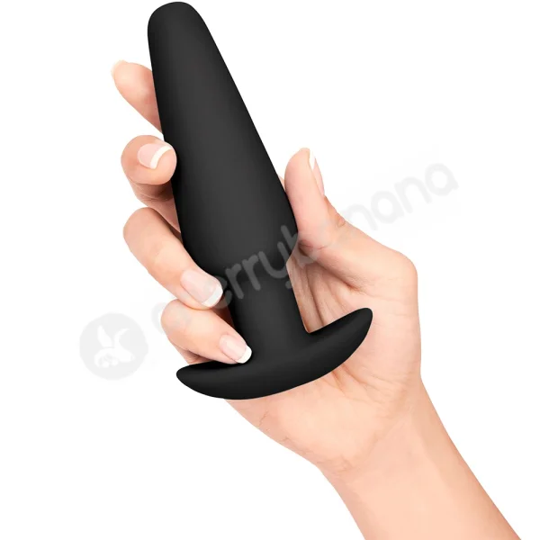 B-vibe Anal Training 7 Piece Black Butt Plug & Accessories Education Set