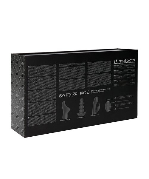 Switch 10 Function Massage Wand Vibrator & Attachment Kit — image 8 of 10