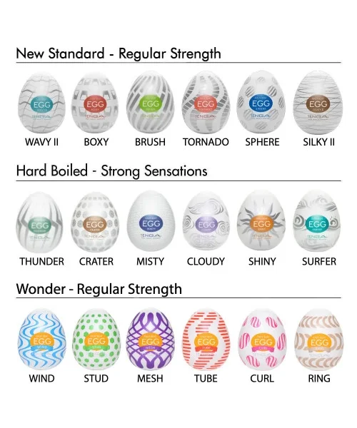 Tenga Egg 6 Pack Masturbator — image 10 of 20