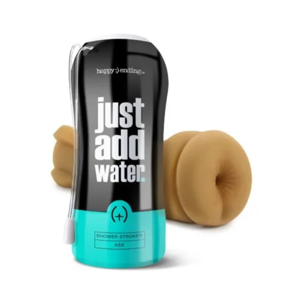 Happy Ending Just Add Water Self Lubricating Shower Stroker - Ass — image 5 of 9