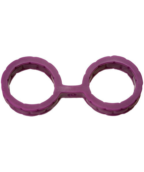 Japanese Bondage Silicone Ankle cuffs - Purple