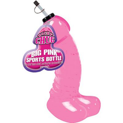 Dicky Chug Sports Bottle Pink