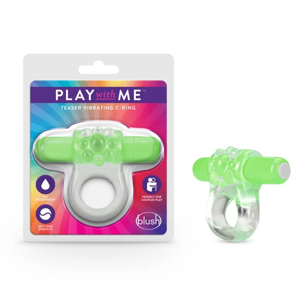 Play With Me Teaser Vibrating C-Ring - G — image 2 of 7