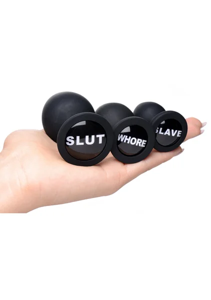 Dirty Words Anal Plug Set — image 10 of 12