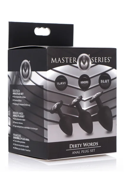 Dirty Words Anal Plug Set — image 12 of 12