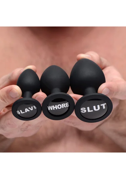Dirty Words Anal Plug Set — image 11 of 12