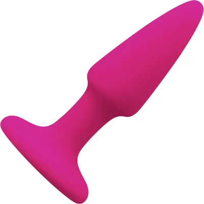 Colours Pink Pleasure Plug Silicone Suction Cup Mini Butt Plug