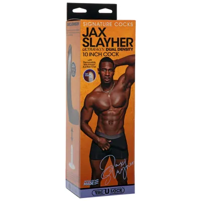 Signature Cocks Jax Slayher 10 Inch Ultraskyn Cock With Removable Vac U Lock Suction Cup