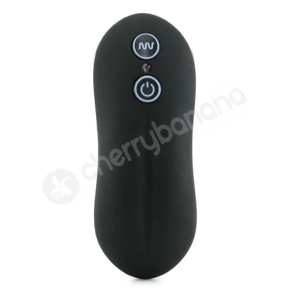 Tinglers I Black Vibrating Butt Plug