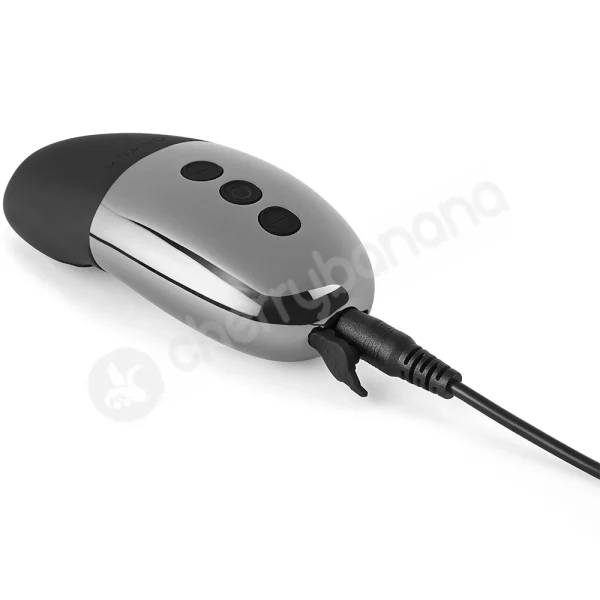 Le Wand Point Black Chrome 15 Function Vibrating Stimulator