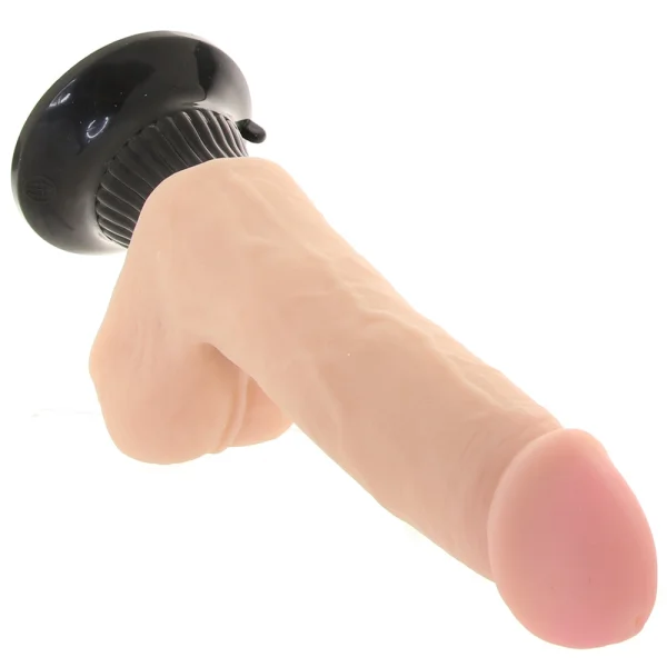 Real Feel Deluxe No. 1 - 6.5" Suction Cup Vibrating Dildo