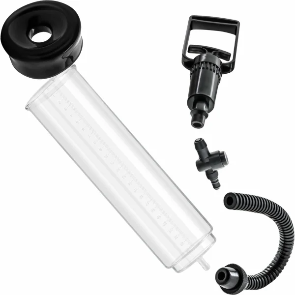 Performance VX5 Male Enhancement Penis Pump System With Realistic Sleeve By Blush - Clear