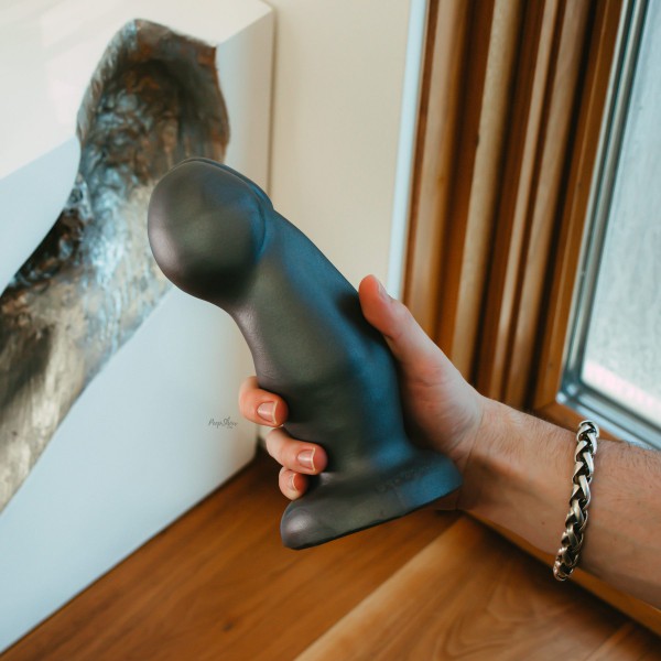 SquarePegToys® Popper Large SuperSoft Dildo
