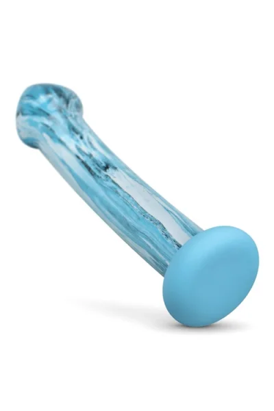 Gildo Ocean Ripple - 6.6" Glass Dildo