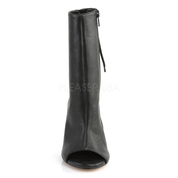 5 inches Heel Open Toe/Heel Ankle Boot, Side Zip — image 6 of 8