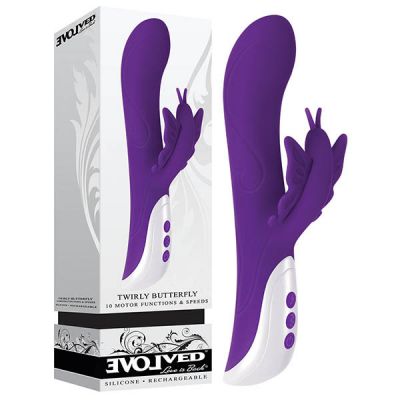 Twirly Butterfly 9 Rabbit Vibrator