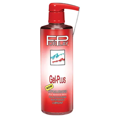 ForPlay Gel Plus Red Hypoallergenic Water Based Lube 19oz