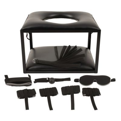 You2Toys The Throne Queening Chair and 6 Piece Bondage Set