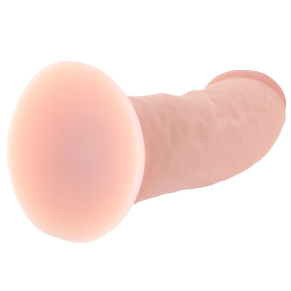 Dr. Skin Dr. Shepherd 8" Realistic Posable Silicone Dildo With Suction Cup By Blush - Vanilla