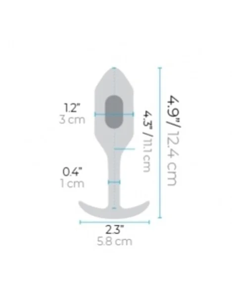 b-Vibe Vibrating Snug Plug 2 - Medium — image 21 of 21