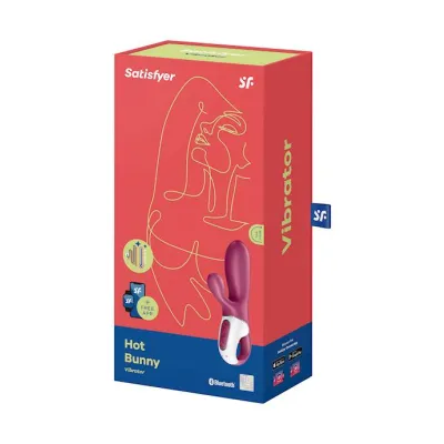 Satisfyer Hot Bunny 6 8 Inch