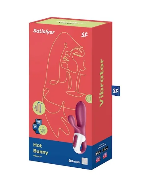 Satisfyer Hot Bunny  - 6.8 Inch
