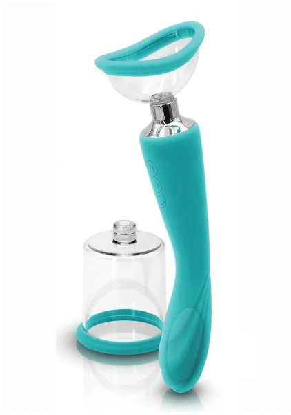 NS Novelties Inya Pump & Vibe Teal