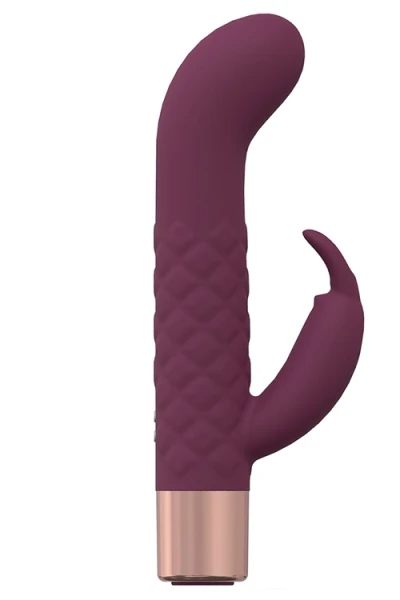 Shots Toys Devotion 5.6" Mini Rabbit Vibrator with Clitoral Tickler