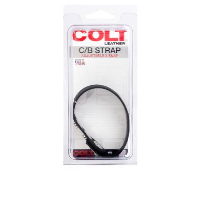 3 Snap Leather Cock Ring