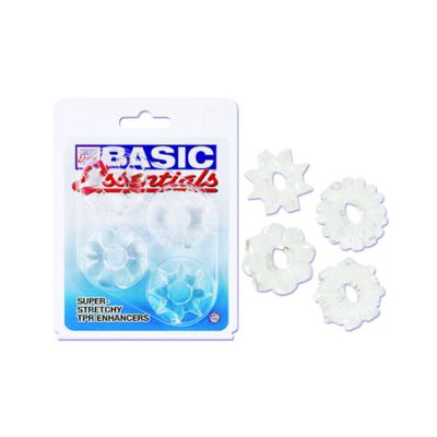 Basic Essentials Set Of 4 Rings