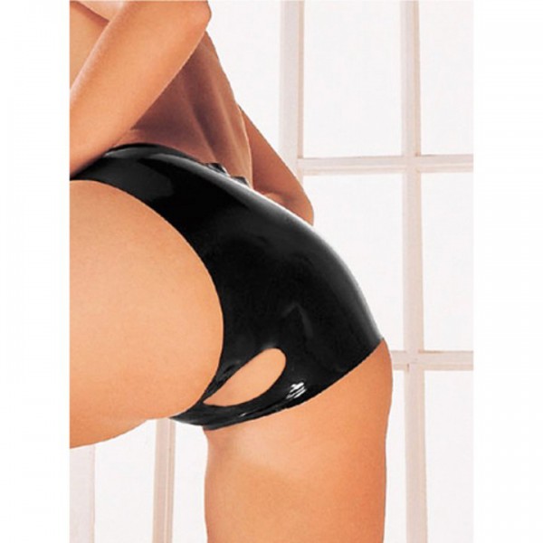 Sharon Sloane Latex Open Briefs