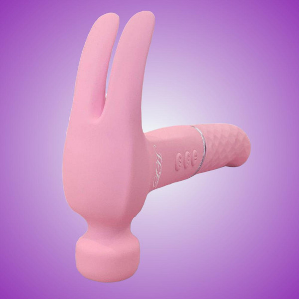 Love Hamma Straight Multi-Function Vibrator - Pink