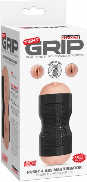 Tight Grip Pussy + Ass Stroker
