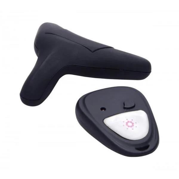 Pulsating Panty 10X Cheeky Style Vibrating Panty Black O/S