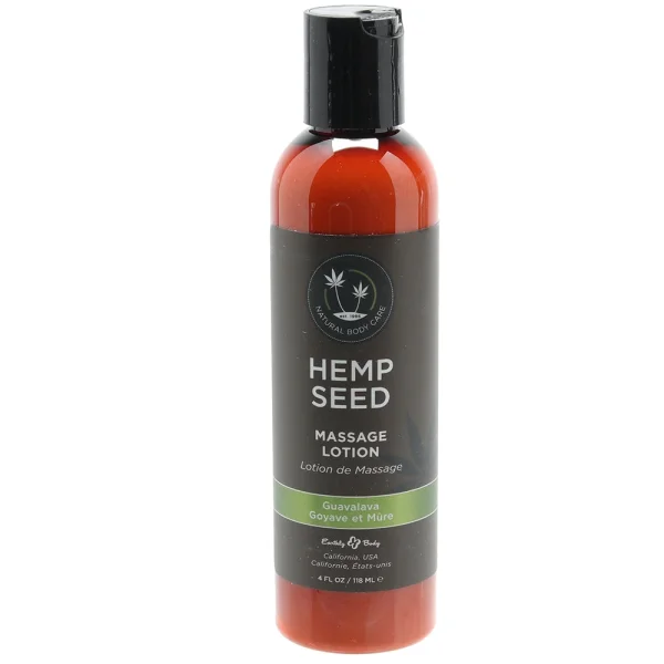 Earthly Body Hemp Seed Massage Gift Set Guavalava