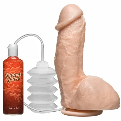 The Amazing Squirting Realistic Cock by Doc Johnson Vanilla