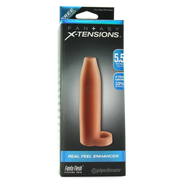 Fantasy X-tensions Real Feel Penis Enhancer - Vanilla