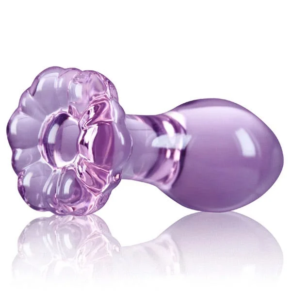 Crystal Flower Butt Plug