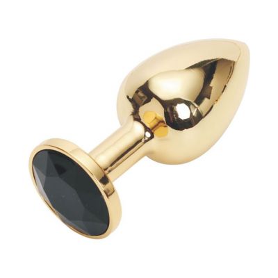 Gold Butt Plug 3 7 Inch
