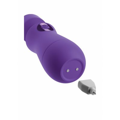 OMG Wands Enjoy Rechargeable Vibrating Wand Purple G Spot Stimulation