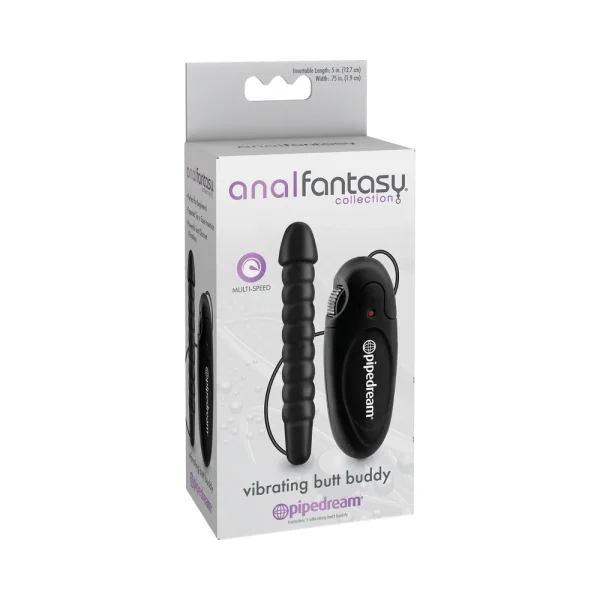 Anal Fantasy Vibrating Butt Buddy Black — image 6 of 8