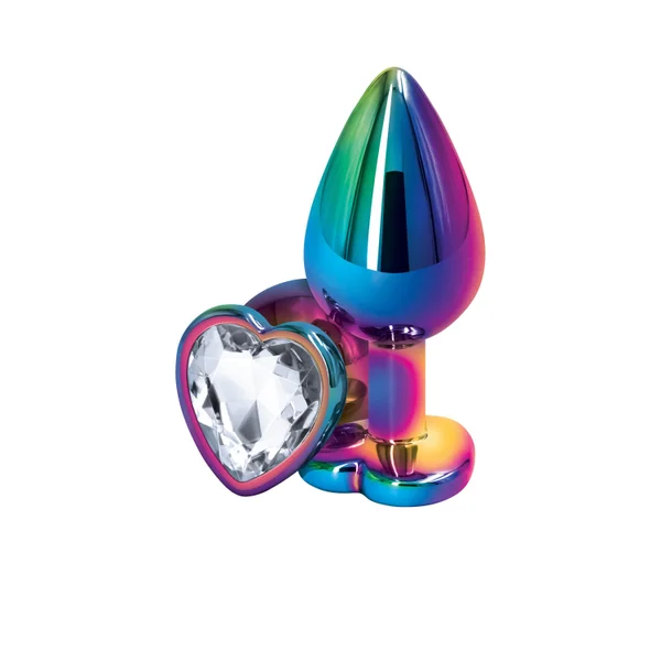 Rear Assets Multi-Color + Gem Heart Anal Plug by NS — image 7 of 9