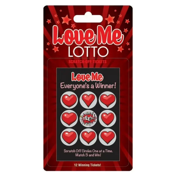Love Me Lotto Scratch Off Tickets — image 2 of 3