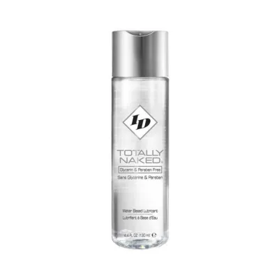 Lubricants Id Totally Naked Water Based Lubricant 4 4 Oz Bottle