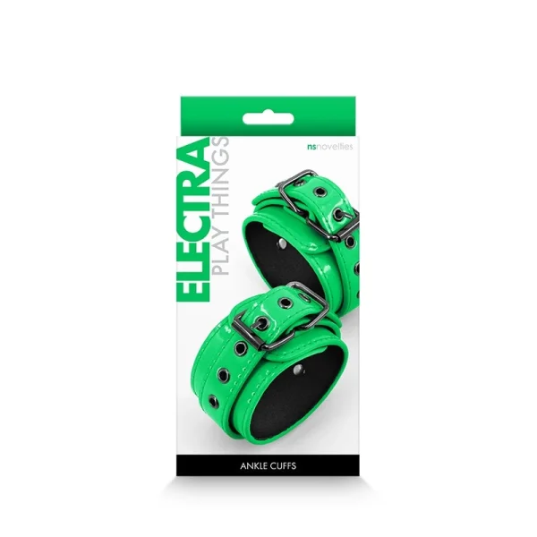 NS Novelties Electra Ankle Cuffs Green
