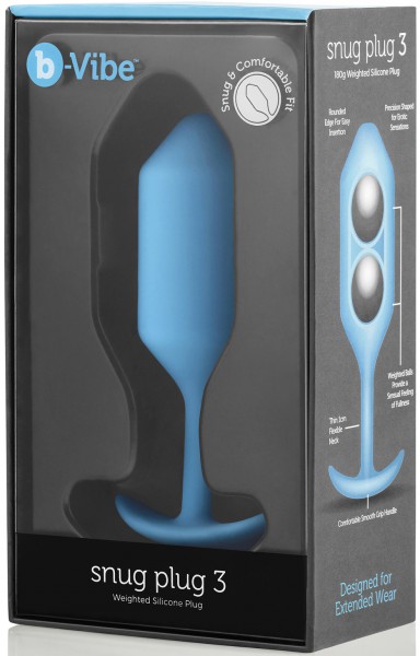 Snug Plug 3 Weighted Butt Plug