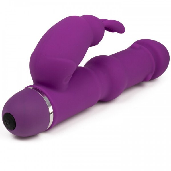 Bondara Purple Silicone 20 Function Passion Rabbit Vibrator — image 4 of 5