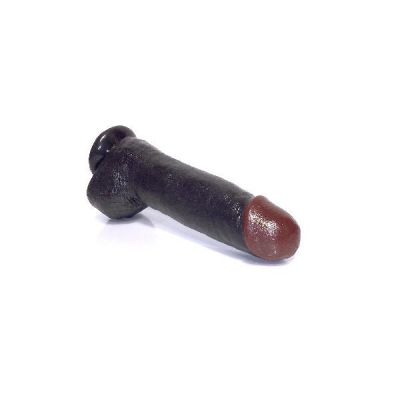 Dildo Black Balled 12in