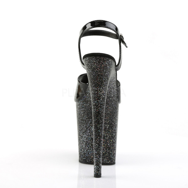 $8 inches Heel, 4 inches PF Ankle Strap Sandal w/Mini Glitters — image 4 of 8