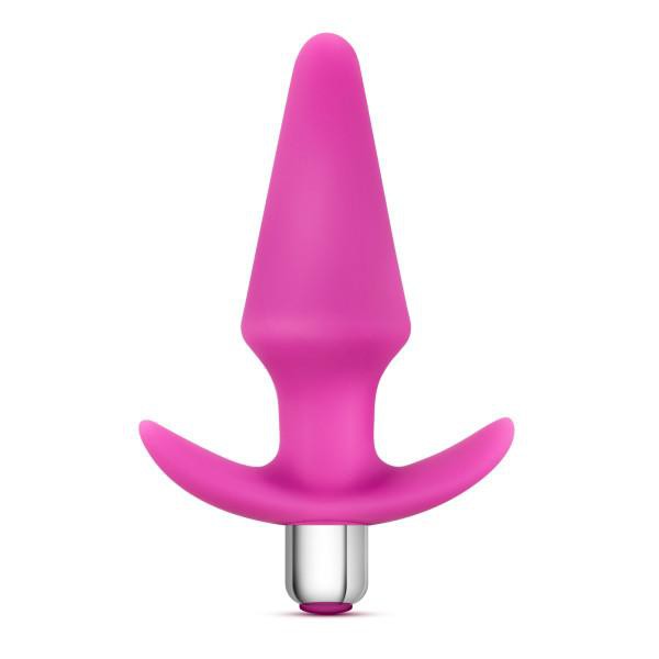 Luxe Discover Silicone Vibrating Butt Plug by Blush Novelties